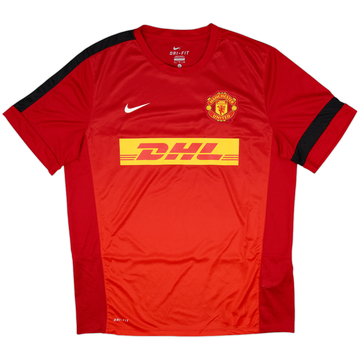 2013-14 Manchester United Nike Maillot d'entraînement - 9/10 - (XL)
