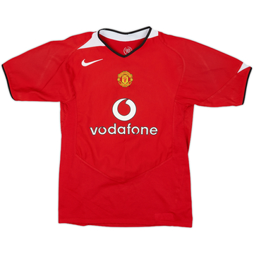 Maillot domicile Manchester United 2004-06 - 7/10 - (Garçons L)