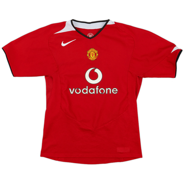 2004-06 Manchester United Maillot domicile - 8/10 - (Garçons L)