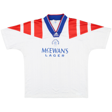 1992-93 Rangers Maillot Extérieur - 8/10 - (L)