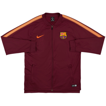 2017-18 Barcelona Nike Veste de survêtement - 8/10 - (L)