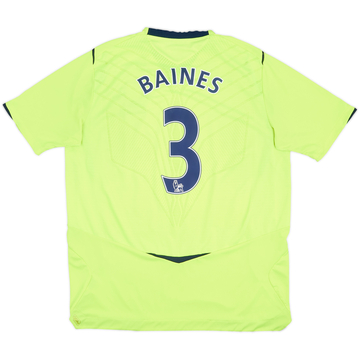 2008-09 Everton Troisième maillot Baines #3 - 7/10 - (XL)