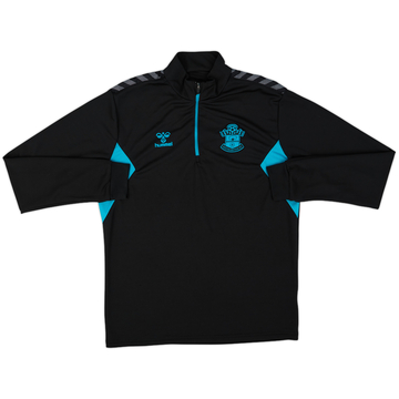 2023-24 Southampton Hummel Haut d'entraînement 1/4 zip - 8/10 - (L)