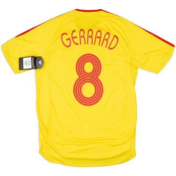 2006-07 Liverpool Maillot Extérieur Gerrard #8 (S)