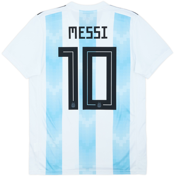 2018-19 Maillot domicile Argentine Messi #10 - État 6/10 - (S)