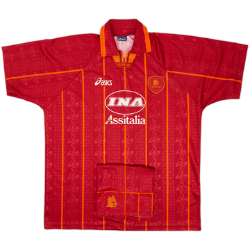 1996-97 Roma Maillot et short domicile - 8/10 - (XL)