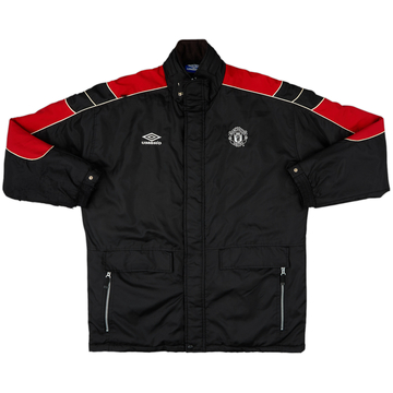 1999-00 Manchester United Umbro Manteau de banc rembourré - 7/10 - (L)