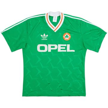 1990-92 Irlande Maillot domicile - 8/10 - (L)