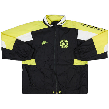 1995-96 Borussia Dortmund Nike Veste de pluie à capuche - 6/10 - (S)