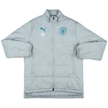 2021-22 Manchester City Version Joueur Puma Doudoune de banc 'U13' - 8/10 - (15-16 ans)