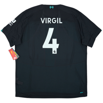 2019-20 Liverpool Maillot third Virgil #4 (XXL)