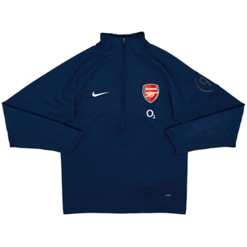 2005-06 Arsenal Nike Haut d'entraînement Demi-zip - 7/10 - (M)