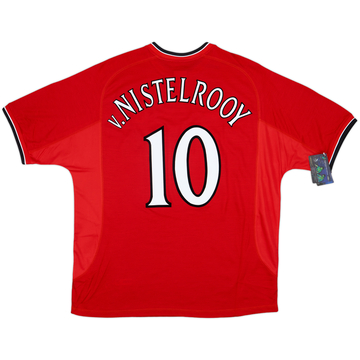 2000-02 Manchester United Maillot domicile V.Nistelrooy #10 (XXL)
