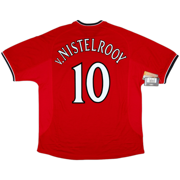 2000-02 Manchester United Maillot domicile V.Nistelrooy #10 (XXL)