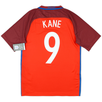 2016-17 England Maillot extérieur Kane #9 (S)