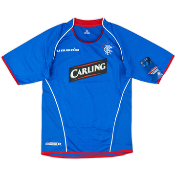 2005-06 Rangers Maillot domicile (Garçon S)