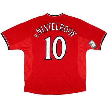 2000-02 Manchester United Maillot domicile V.Nistelrooy #10 (XXL)