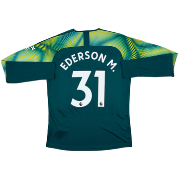 2019-20 Manchester City Maillot GK Ederson M. #31 (L)