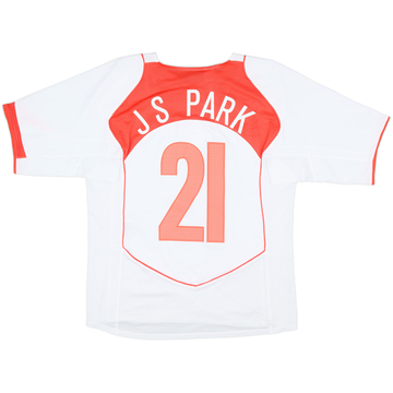 2004-06 South Korea Maillot extérieur J S Park #21 - 6/10 - (M)