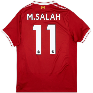 2017-18 Liverpool 125 ans Maillot Domicile M.Salah #11 - 6/10 - (S)