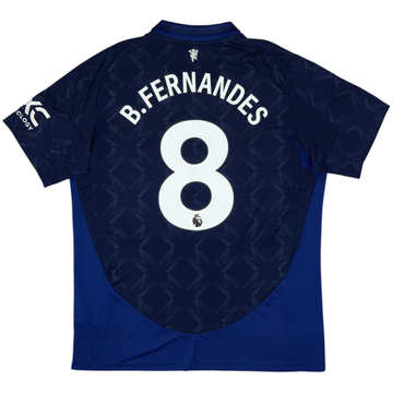 2024-25 Manchester United Maillot extérieur B.Fernandes #8 - 10/10 - (XL)