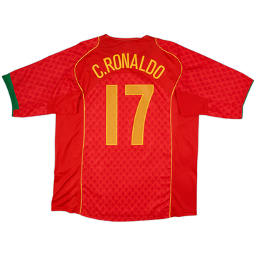 2004-06 Maillot domicile Portugal C.Ronaldo #17 - 9/10 - (XL)