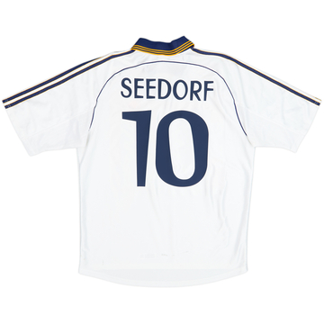 1998-00 Real Madrid Maillot Domicile Seedorf #10 - 8/10 - (L)