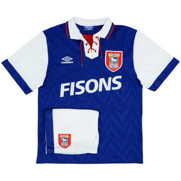 1992-94 Ipswich Maillot et short domicile - 8/10 - (M)