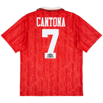 1992-94 Manchester United Maillot Domicile Cantona #7 - 7/10 - (L)