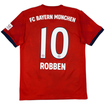 2018-19 Bayern Munich Maillot Domicile Robben #10 - 8/10 - (S)