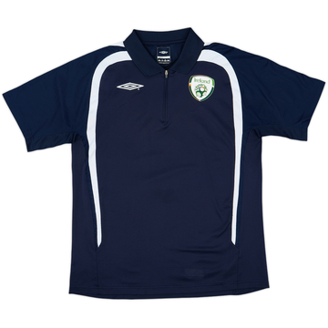 2002-03 Ireland Umbro Polo 1/4 zip - 9/10 - (M)