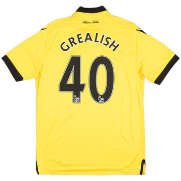 2015-16 Aston Villa Maillot extérieur Grealish #40 - 9/10 - (M)
