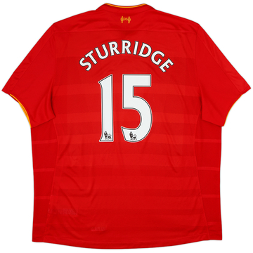 2016-17 Liverpool Maillot Domicile Sturridge #15 - 8/10 - (XXL)