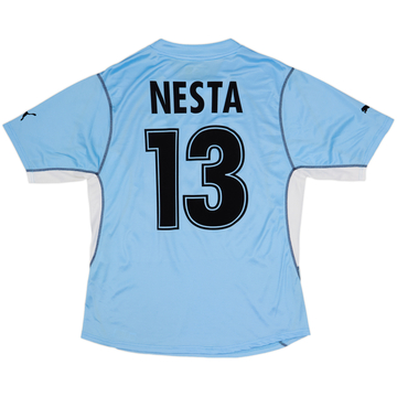 2001-02 Lazio Maillot Domicile Nesta #13 - 7/10 - (XL)
