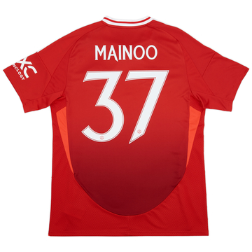 2024-25 Manchester United Maillot domicile Mainoo #37