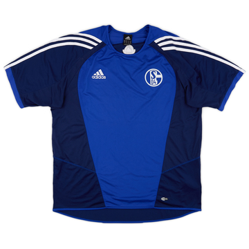 2006-07 Schalke adidas Maillot d'entraînement - 6/10 - (XXL)