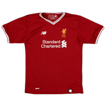 2017-18 Liverpool 125 ans Maillot domicile - 8/10 - (S.Boys)