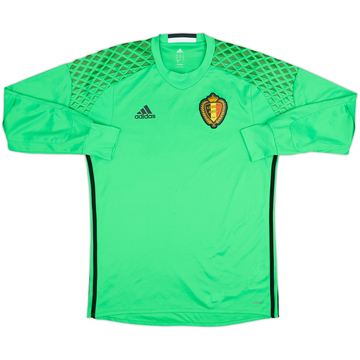2016-18 Belgium Maillot de gardien authentique - 8/10 - (M)
