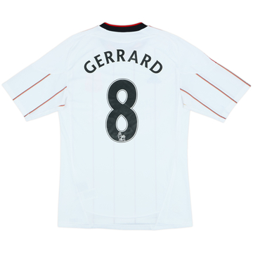 2010-11 Liverpool Maillot extérieur Gerrard #8 - 6/10 - (S)