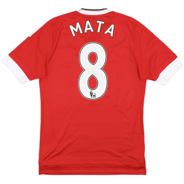2015-16 Manchester United Maillot domicile Mata #8 - 8/10 - (S)