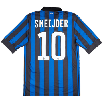 2011-12 Inter Milan Maillot Domicile Sneijder #10 - 8/10 - (S)