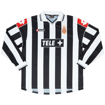 2000-01 Juventus Maillot de match Domicile ML #13