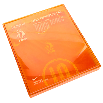 2004-06 Netherlands Maillot Domicile Édition Limitée Version Joueur 2561/5000 v. Nistelrooy #10 (L)