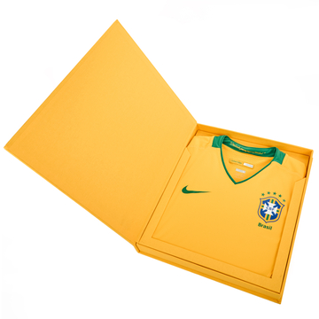 Maillot domicile Brazil 2008-10 édition limitée version joueur 0503/2008 (L)