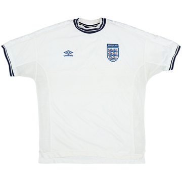 1999-01 England Maillot Domicile - 5/10 - (XXL)