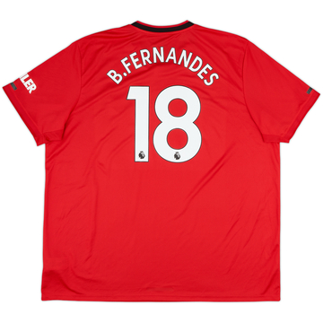 Maillot domicile Manchester United 2019-20 B.Fernandes #18 - 8/10 - (3XL)