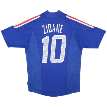 2002-04 France Maillot Domicile Zidane #10 - 5/10 - (S)