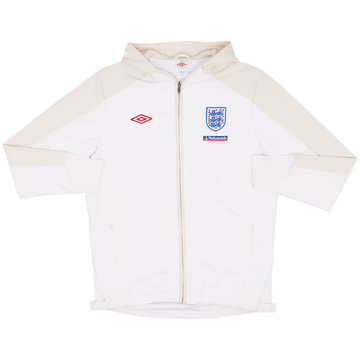 2010-11 England Umbro Veste de survêtement à capuche - 9/10 - (L)