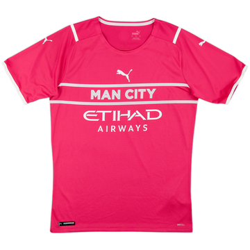 2021-22 Manchester City GK Maillot Authentique S/S - 9/10 - (XL)