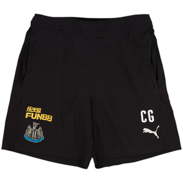 2017-18 Newcastle Édition Staff Puma Short d'entraînement CG - 8/10 - (L)
